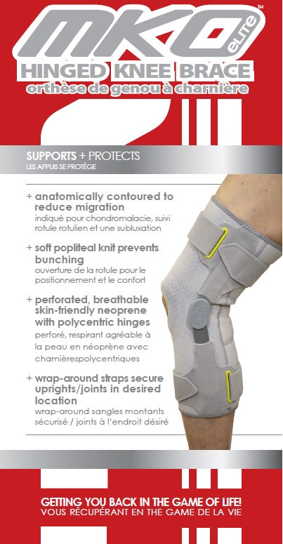 Hinged Wrap Around Knee Support - SM: Clint Pharmaceuticals
